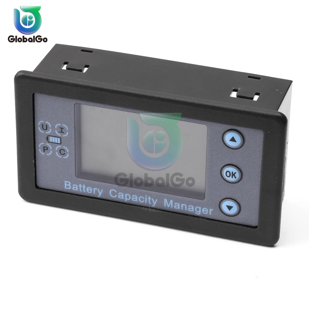 VA9210 DC8-120V Digital Voltmeter Ammeter Battery Capacity Indicator Hall Coulomb Meter Tester Power Detector Energy Test Meter