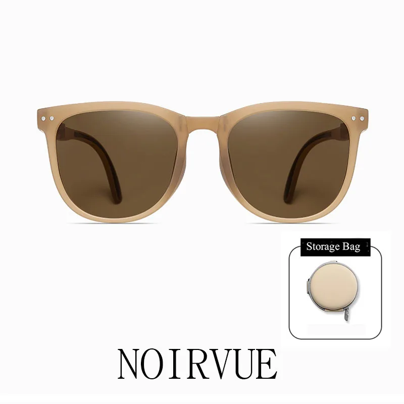 

NOIRVUE 2026 Foldable Polarized Sunglasses TR-90 Frame UV400 Ultra Light with Case Fashion Trendy