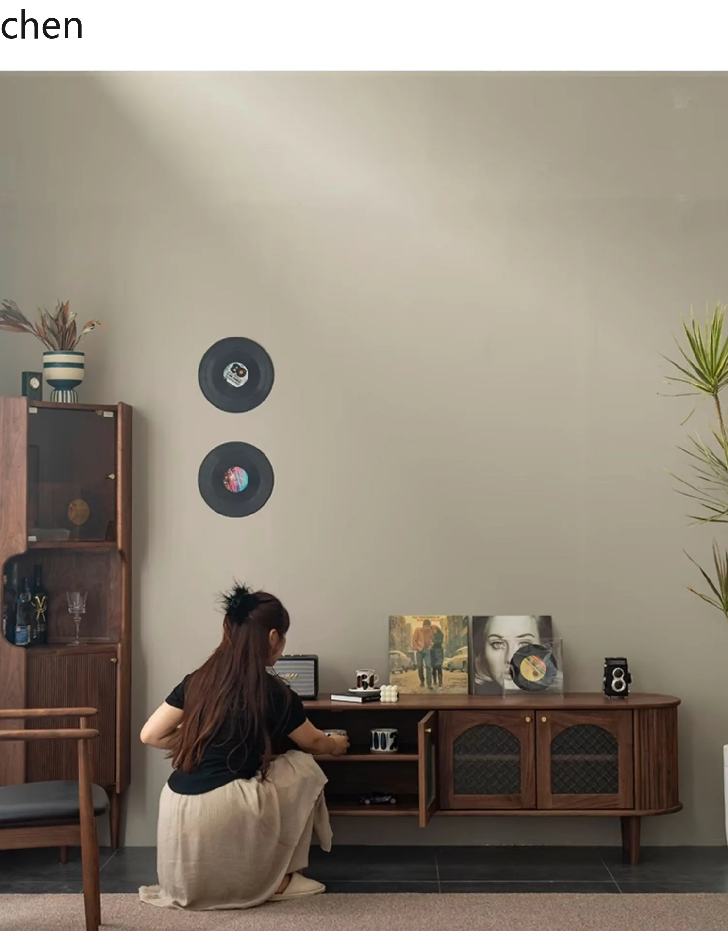 ZML خزانة تلفزيون خزانة سمعية وبصرية لغرفة المعيشة الحديثة لوازم الأثاث ذات الطراز البسيط