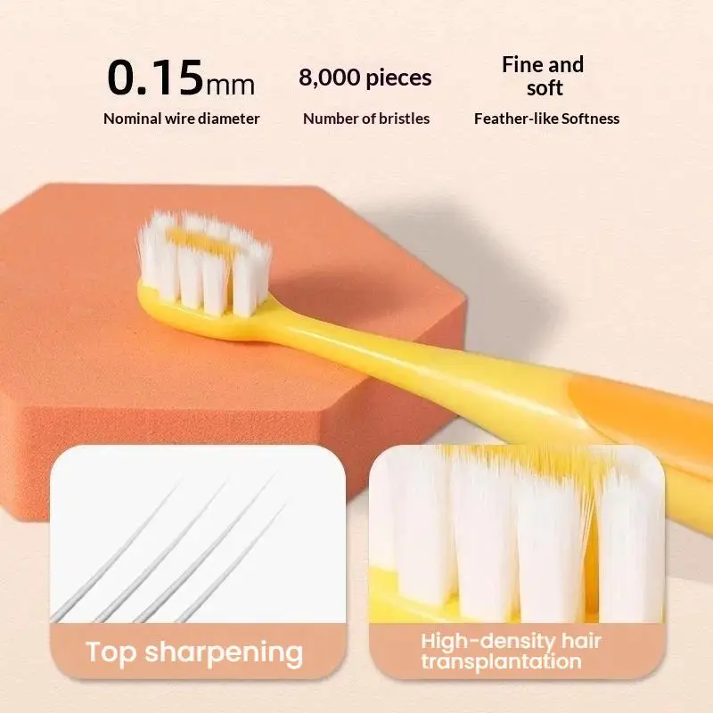 New 2Pcs Dinosaur Kids Toothbrush Soft Bristle Non Slip Handle Cartoon Tooth Brush For 3‑12 Years Old Children Daily Oral Care
