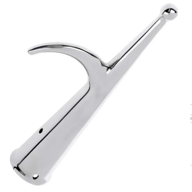 ISURE MARINE Stainless Steel Boat Hook 28/34mm -Floating, Unbreakable, Rust-Resistant Replacement For Mooring Yacht, Boat, Kayak