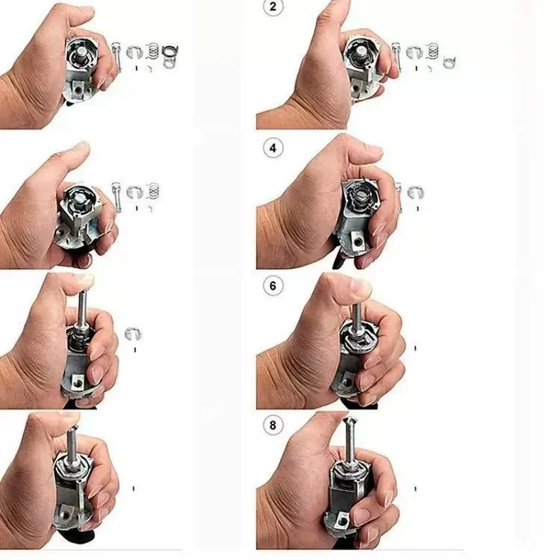 Front Left Right Door Lock Cylinder Repair Kit Replacement Parts for BMW E46 3 Series 1998-2005 X3 E83 E46 E90 Lock Repair Golf
