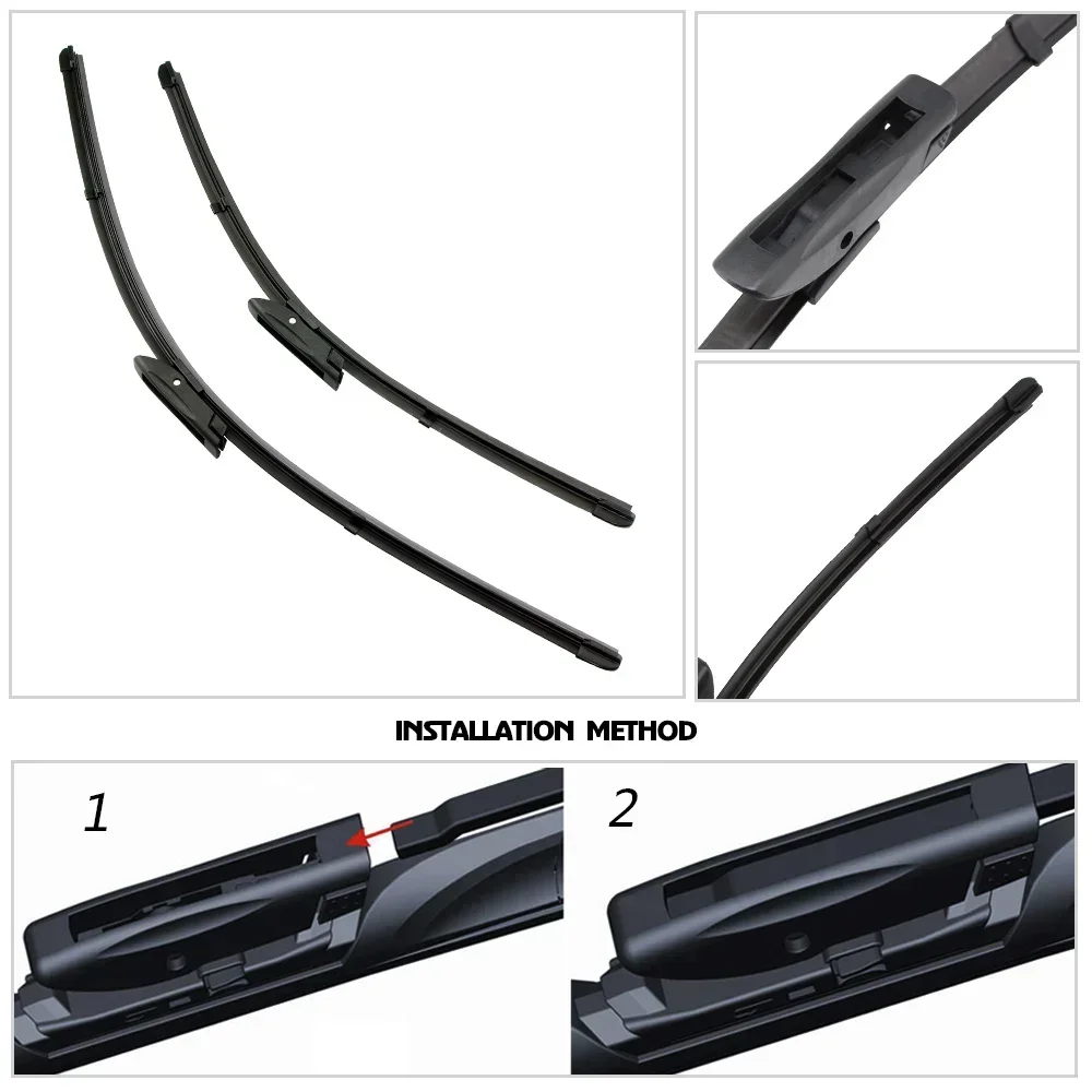 Car Wiper Blades For Smart Fortwo A453 2014-2017 Windshield Windscreen Front Window Blades 20