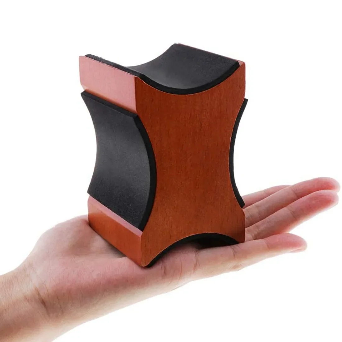 Guitar Neck Rest Support Pillow Mahogany Material 2 Usage Height Luthier Tool for Electric Acoustic Guitar Bass Mandolin