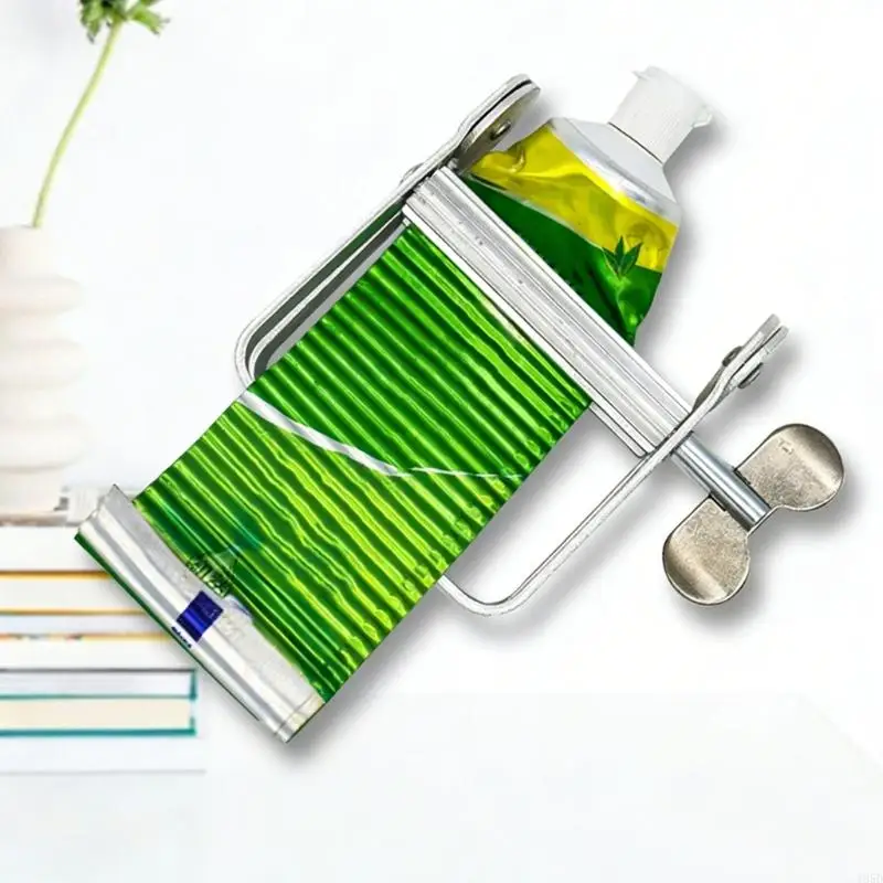 Aluminum Alloy Cream Tube Extractor With Anti Slip Handle Tube Squeezer For Barbershops Home Hair Coloring And Salon Use