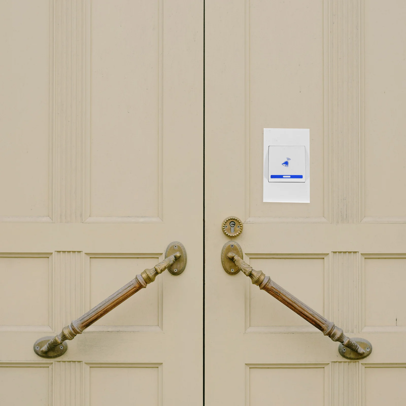 

32 Melodies Wireless Door Bell for Home with 100M Range Easy Install Plastic 8x45x15cm Door Chime No Wiring Required