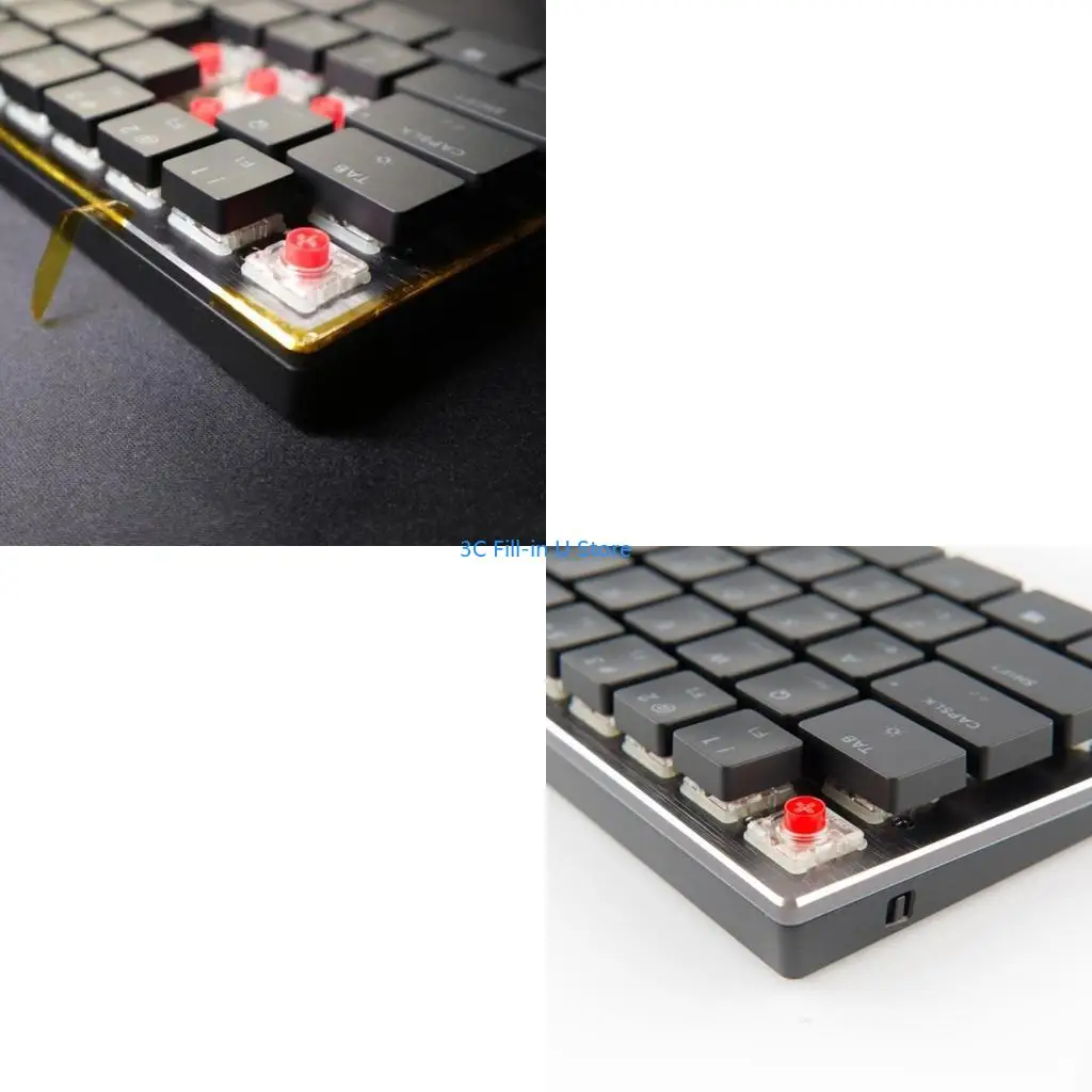

G8TA RGB Mx Switches Cherry MX Low Profile RGB Silver/Red Switch Thiner Switches For Mechanical Keyboard