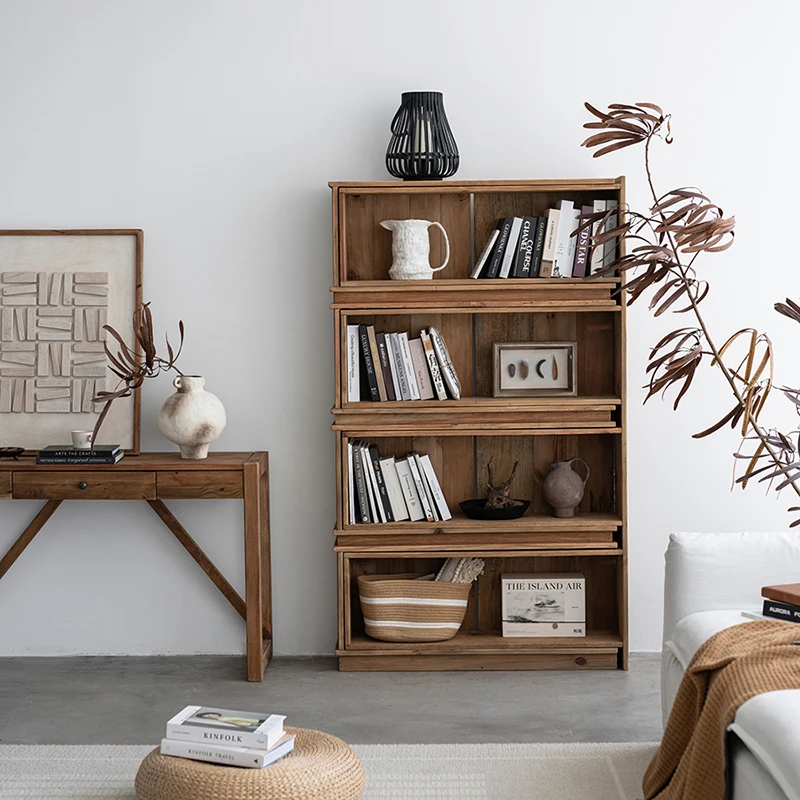 

Closet Cubby Storage Floating Bookcase Display Cabinet Stand Wall Corner Bookshelf Children'S Scaffale Nordic Furniture