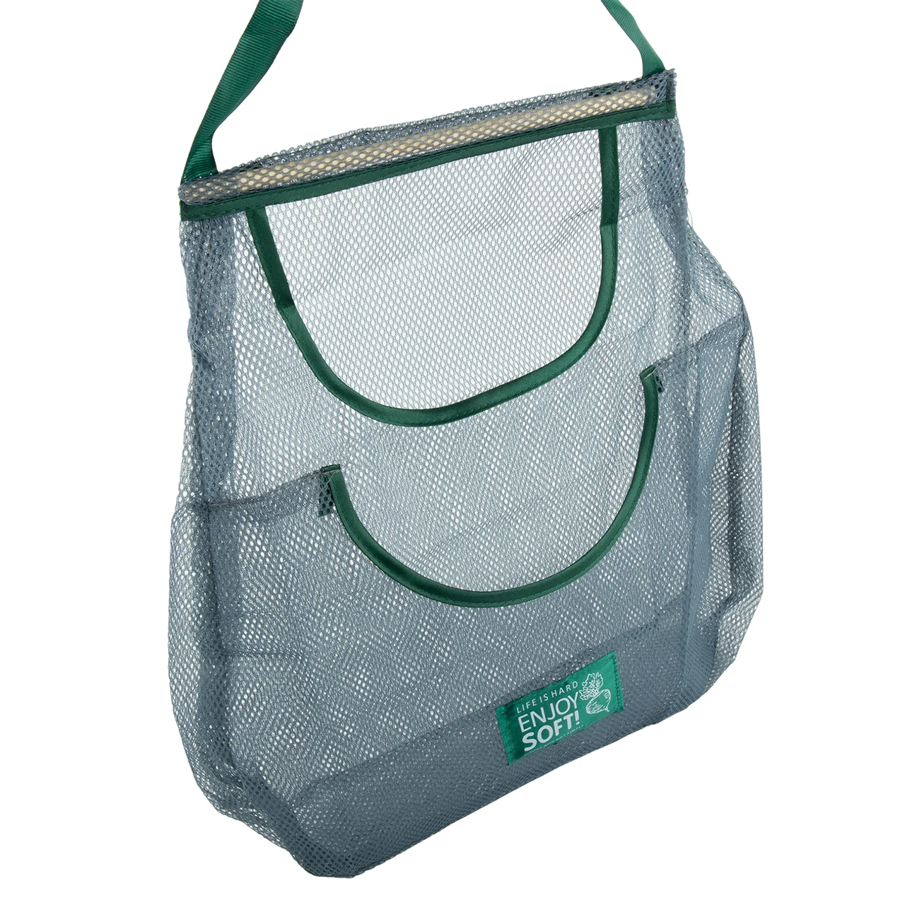Kitchen Storage Bags Mesh Bag Hand Carry Bag Hanging Hanging Bag Hollow Breathable Kitchen Tools Fruit Vegetable Storage Bag