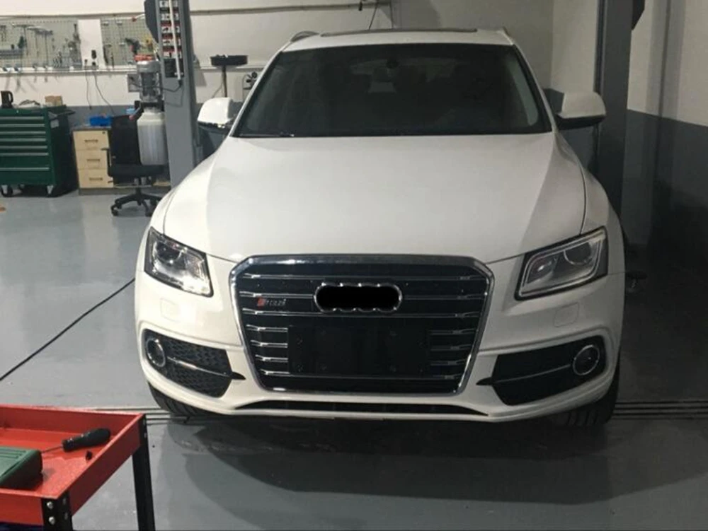 Car Front Grille For SQ5 Style Car Front Bumper Mesh Grille Grill Fit for Audi Q5 8R 2013 2014 2015 2016 2017  Bumper Grille