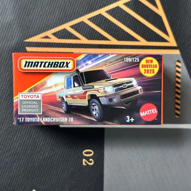 재고 있음 성냥갑 17 Toyota Landcruiser 78/1980 Amc Eagle 1:64 합금 자동차 모델 컬렉션 어린이 선물