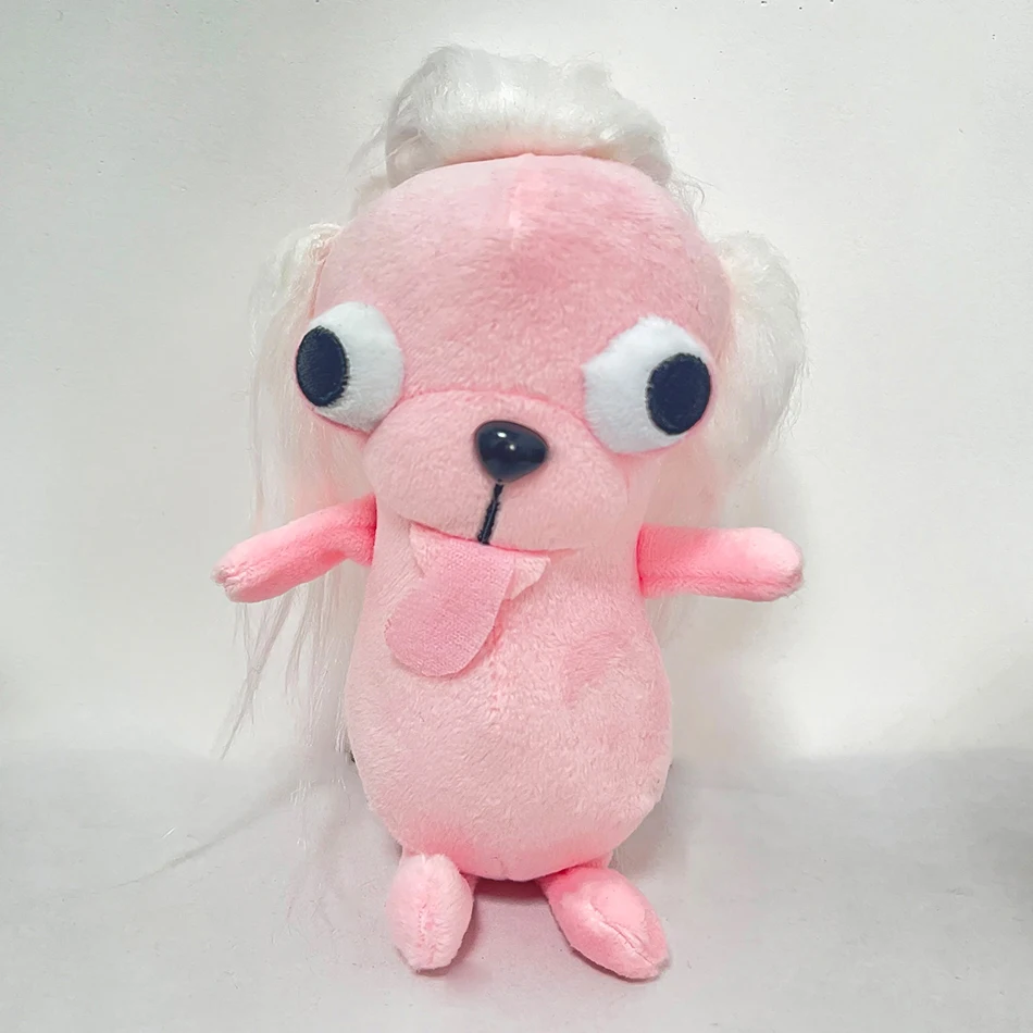봉제 인형 치와와 핑크/그레이 플러시 장난감 강아지 펫 키체인 펜던트 봉제 인형 리얼리스틱 귀여운 치와와 플러시 어린이 장난감
