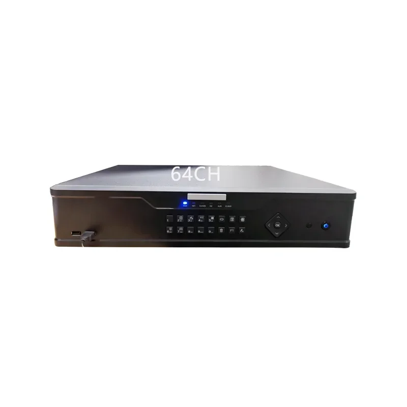 4K 64 Channel NVR IP Security Camera H.265 Network Video Recorder Surveillance Camera System Commercial Project School Hospital