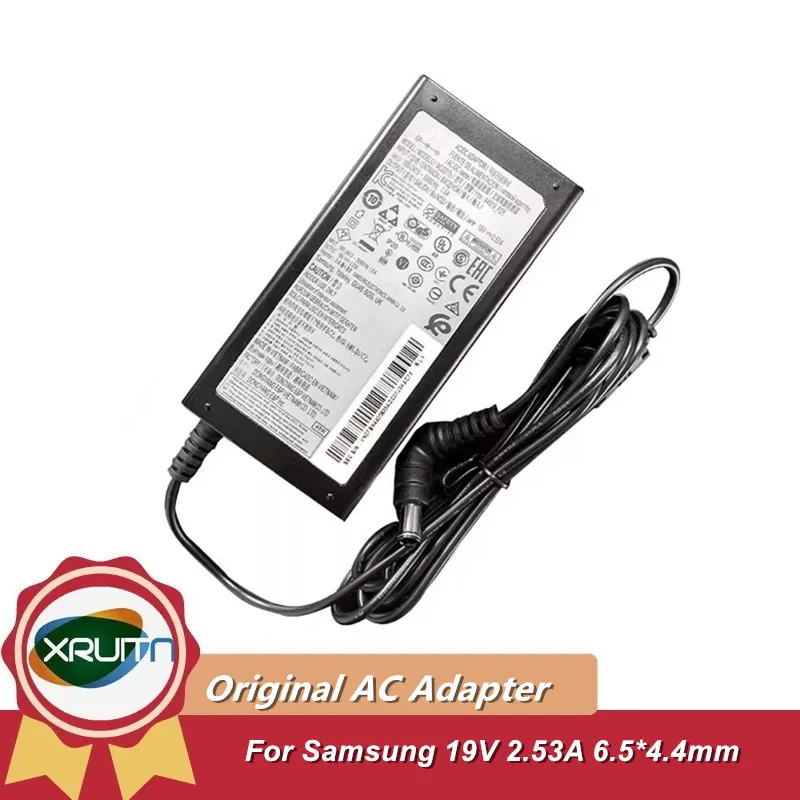 

Оригинальный адаптер переменного тока A4819_FDY A4819-KSML19V, 2,53 А, 48 Вт для ЖК-монитора SAMSUNG TV UA32J4088AJXXZ BN44-00835A, зарядное устройство