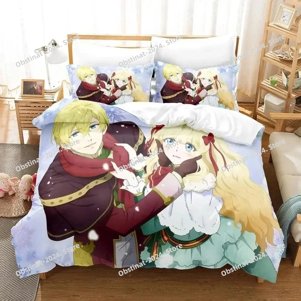 3D Print Anime Bibliophile Princess Bedding Set Duvet Cover Bed Set Quilt Cover Pillowcase Comforter king Queen Size Boys Adult