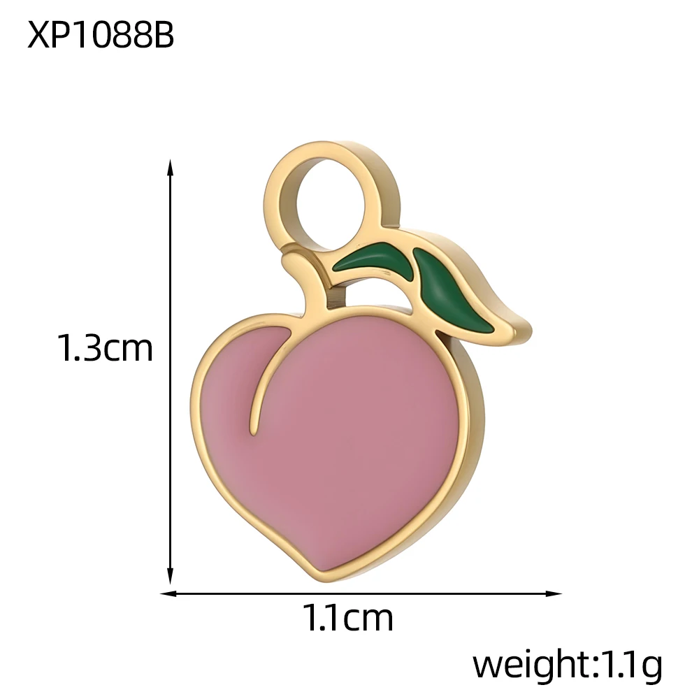 CARLIDANA Waterproof Gold Plated Cross Virgin Mary Sun Heart Nameplate Stainless Steel Pendant Charms Women DIY Jewelry Making