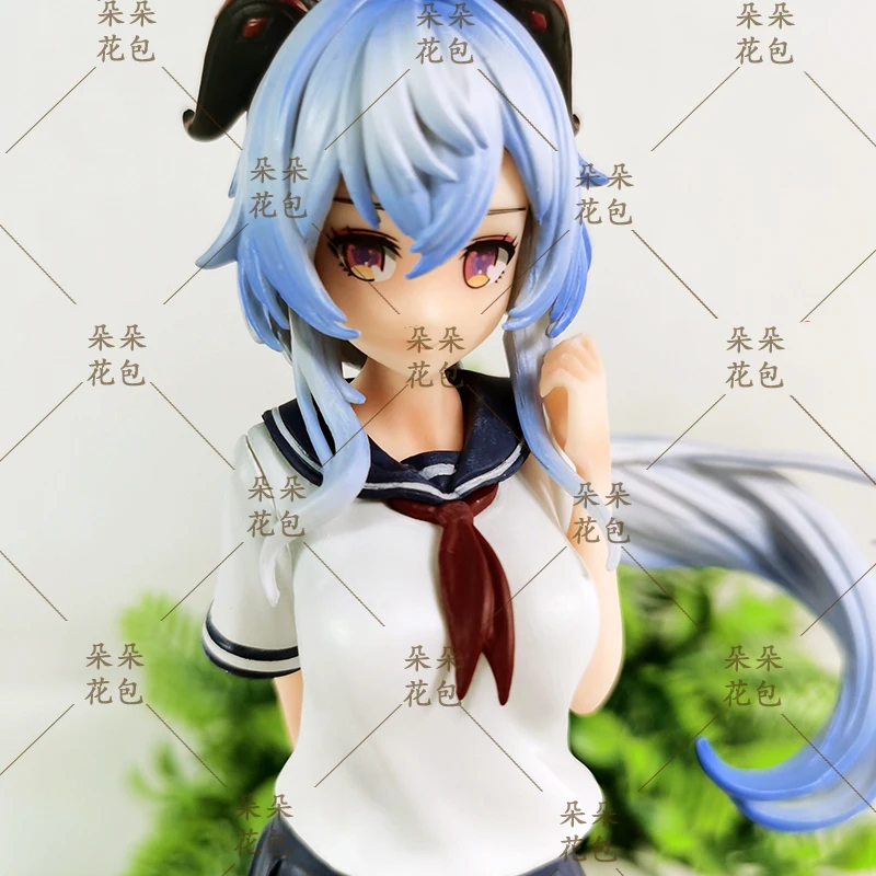 Jk Suit Express Ganyu نموذج مصنوع يدويًا فتاة جميلة هيكل سطح المكتب زخرفة أنيمي لعبة هدية عمل الشكل تحصيل #6