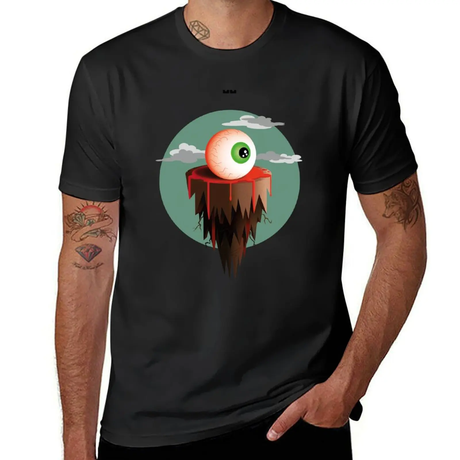 THE EYE T-Shirt graphics sports fans t shirts for men
