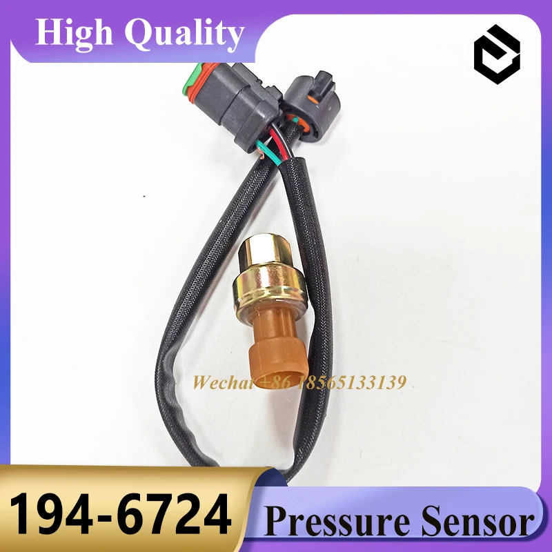 

Экскаватор 194-6724 Датчик давления двигателя 1946724 для Caterpillar CAT C27 C4.4 C-12 G3516C