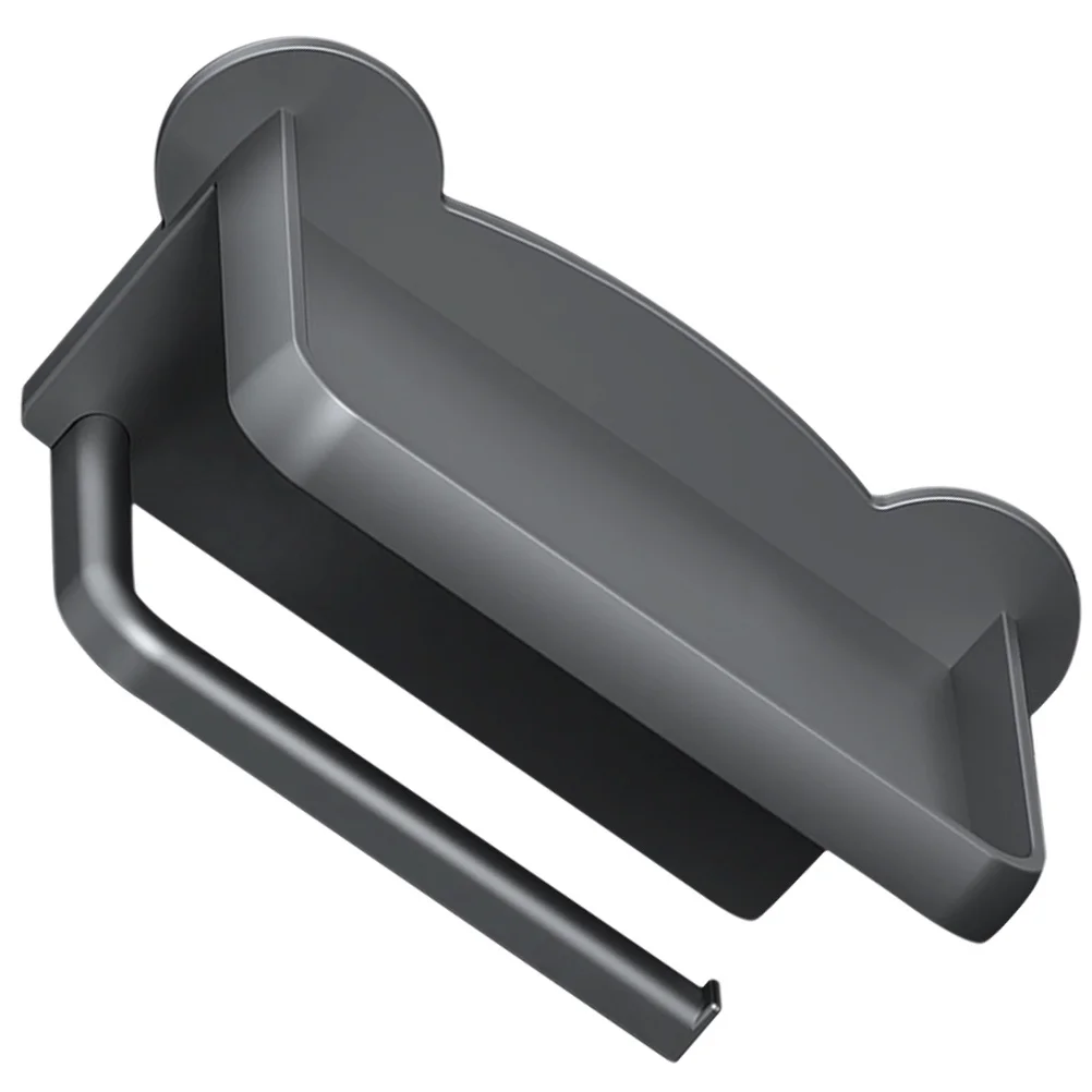 Uchwyt na papier toaletowy bez wiercenia, montowany na ścianie, akcesorium łazienkowe, stylowy, wytrzymały, bez wiercenia, łatwy montaż, uniwersalny uchwyt na rolkę papieru.