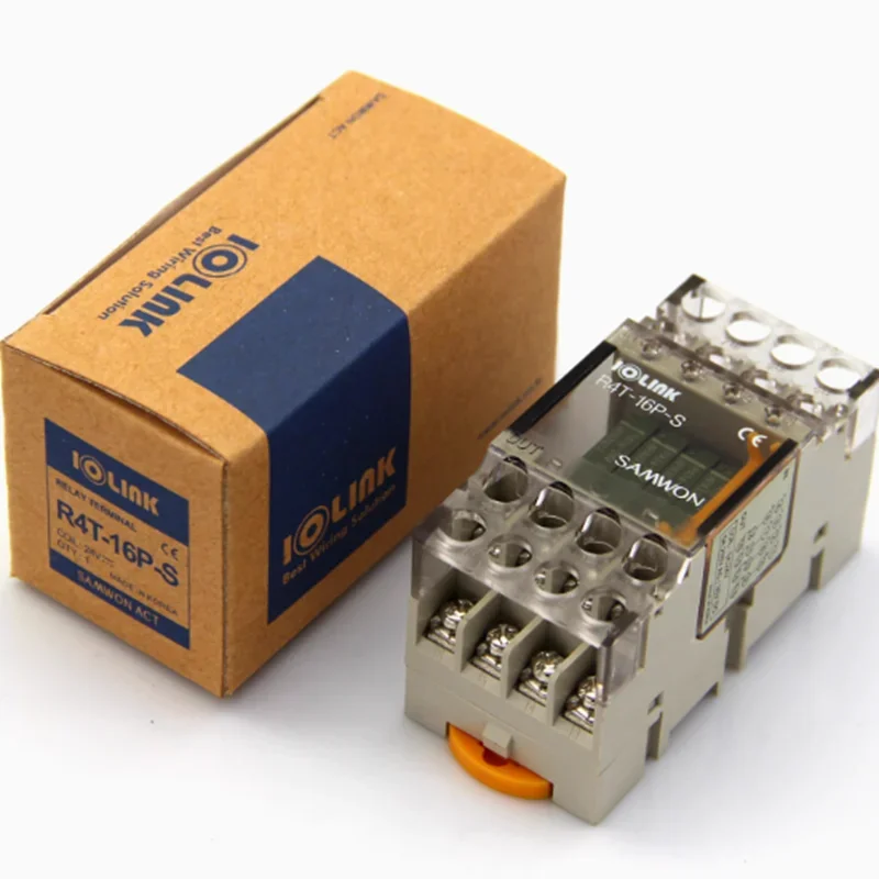 R4T-16P-S Ternary Micro Power Relay Module Four-channel Output Coupler R4T-16P-S