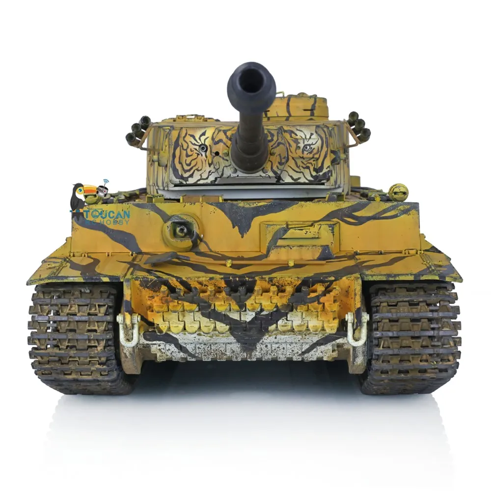Carro Armato RC Heng Long Toys HL German Tiger I TK7.0 FPV 3818 Scala 1/16, Modellino da Collezione Radiocomandato, Veicolo Panzer TH20581