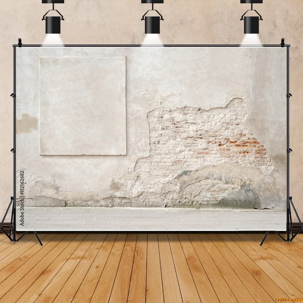 SHUOZHIKE текстура идеальной черной кирпичной стены с трещинами и дефектами фон для фотосъемки фотостудия реквизит QZ-04