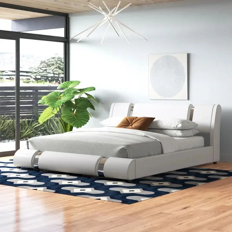 

Detachable Simple Iron Kids Bed Frame 1.2m 1.5m Single Layer Durable Stable Sleeping Bed for Rental Home Apartment