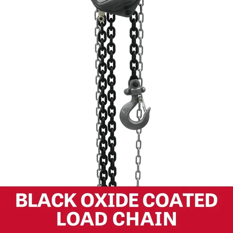 JET 3-Ton Hand Chain Hoist, 10' Lift (Model S90-300-10)