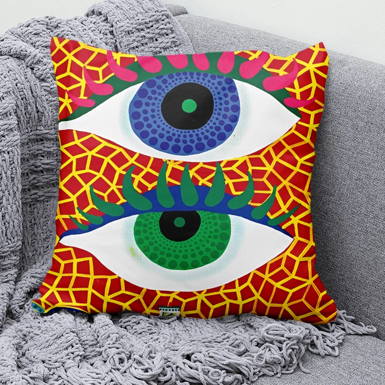 Yayoi Kusama Abstract Art Printed Pillow Polkadot Pumpkin Miękka wygodna poduszka Sofa Krzesło Łóżko samochodowe Poduszka dekoracyjna