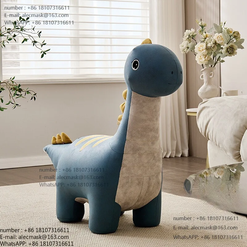 

Stool change shoe stool cartoon creative children animal stool chair