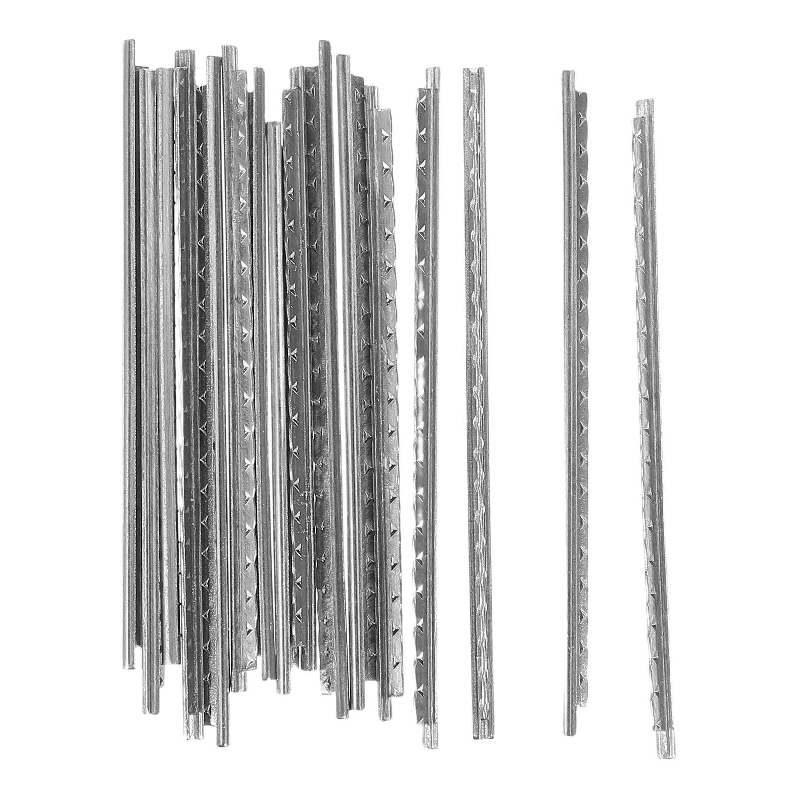 

19Pcs Reliable Guitar Fret Wires White Copper Acoustic Electric Frets Fine Workmanship Attractive Finish Repair Build