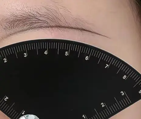 

Aluminum Alloy Microblading Eyebrow Design Ruler Fast Drawing Mapping Tool for Permanent Makeup Shaping Tattoo Guide