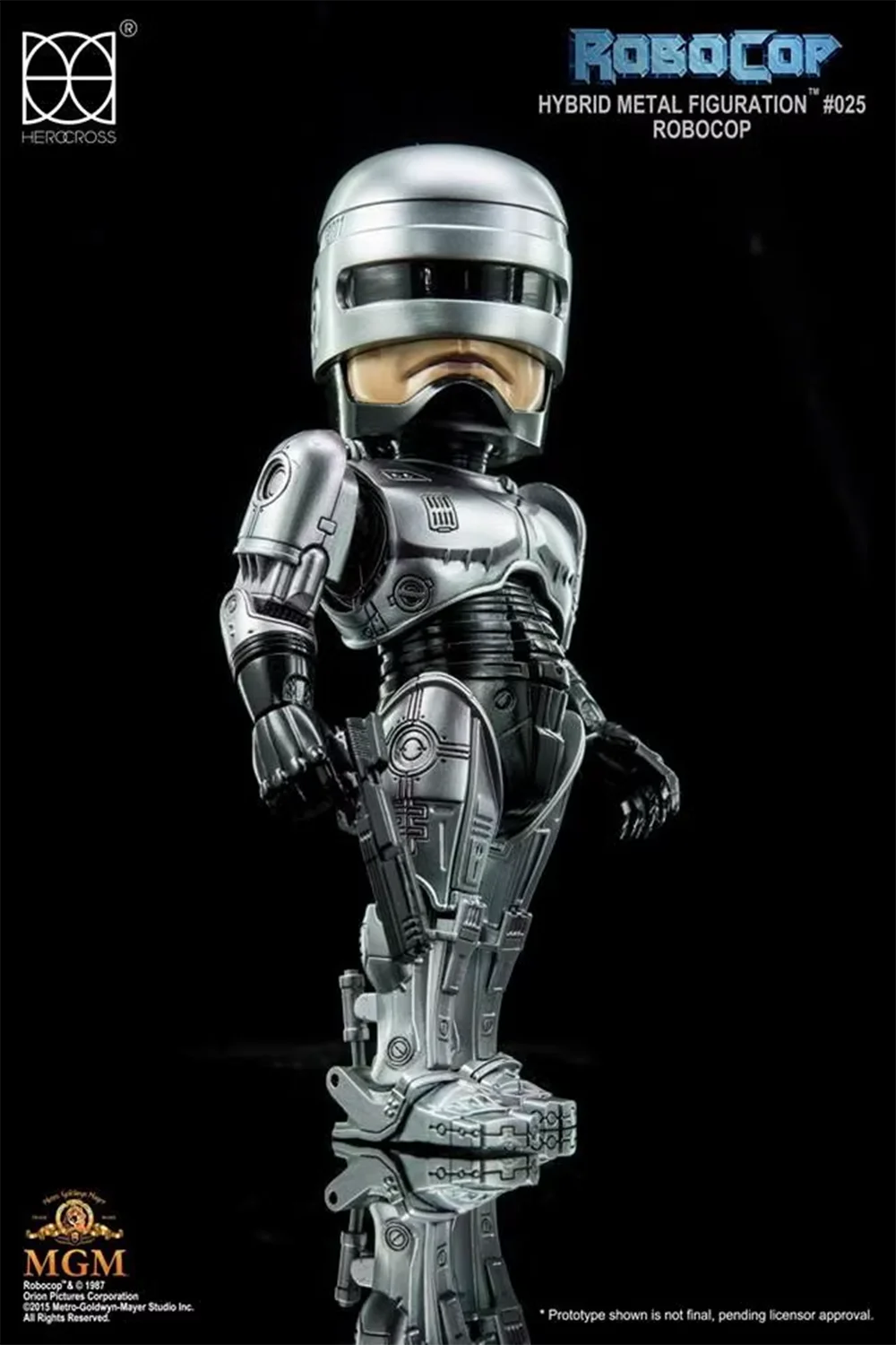 HEROCROSS HMF 025 Q version 1/12 ROBOCOP Murphy Action Figure Model Toys15CM collection scene ornament gift