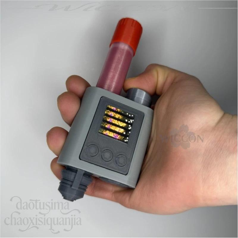

RE9 Anime Horror Game Grace Fake Blood Collector 3D Polylactic Acid Cosplay Props For Roleplay Comic Con Halloween Party