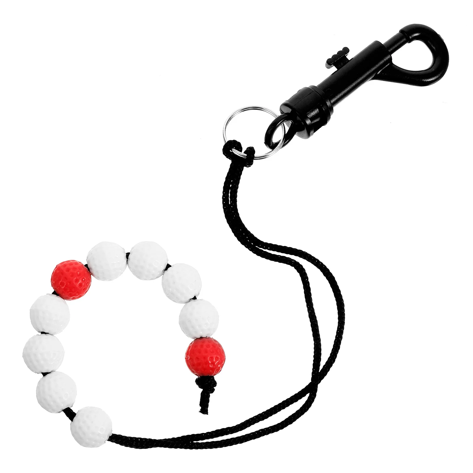 

Plastic Cloth Golf Stroke Counter 12 Beads Shot Counter for Golfing Durable Compact Scoring Tool Outdoor Golf Accessories