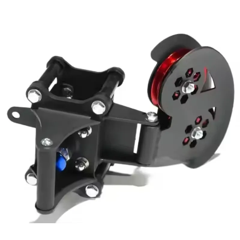 For Functional Trainer Gym Equipment Accessories for Cable Crossover Machine Handle Bar Grip Handles Down Bar Aluminum Pulley