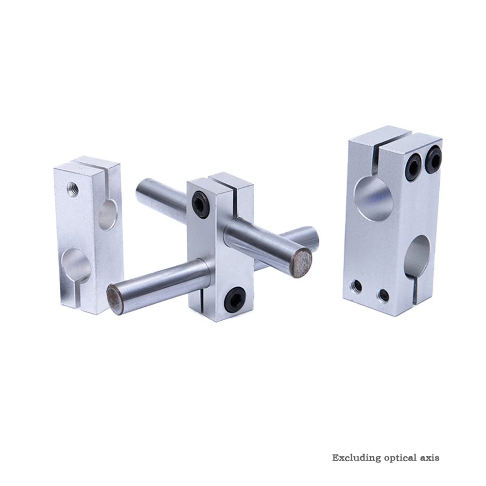 1PCS Cross Connector Optical Axis Fixed Pillar Vertical Aluminum Alloy Same Diameter And Different Diameter Cross Clamp Joint