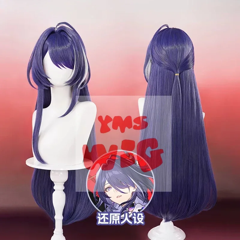 

Парик YMS, новый парик для косплея Honkai Impact 3rd Acheron, Хэллоуин, Рождество, ролевая вечеринка, комикс, выставка, игра Anim