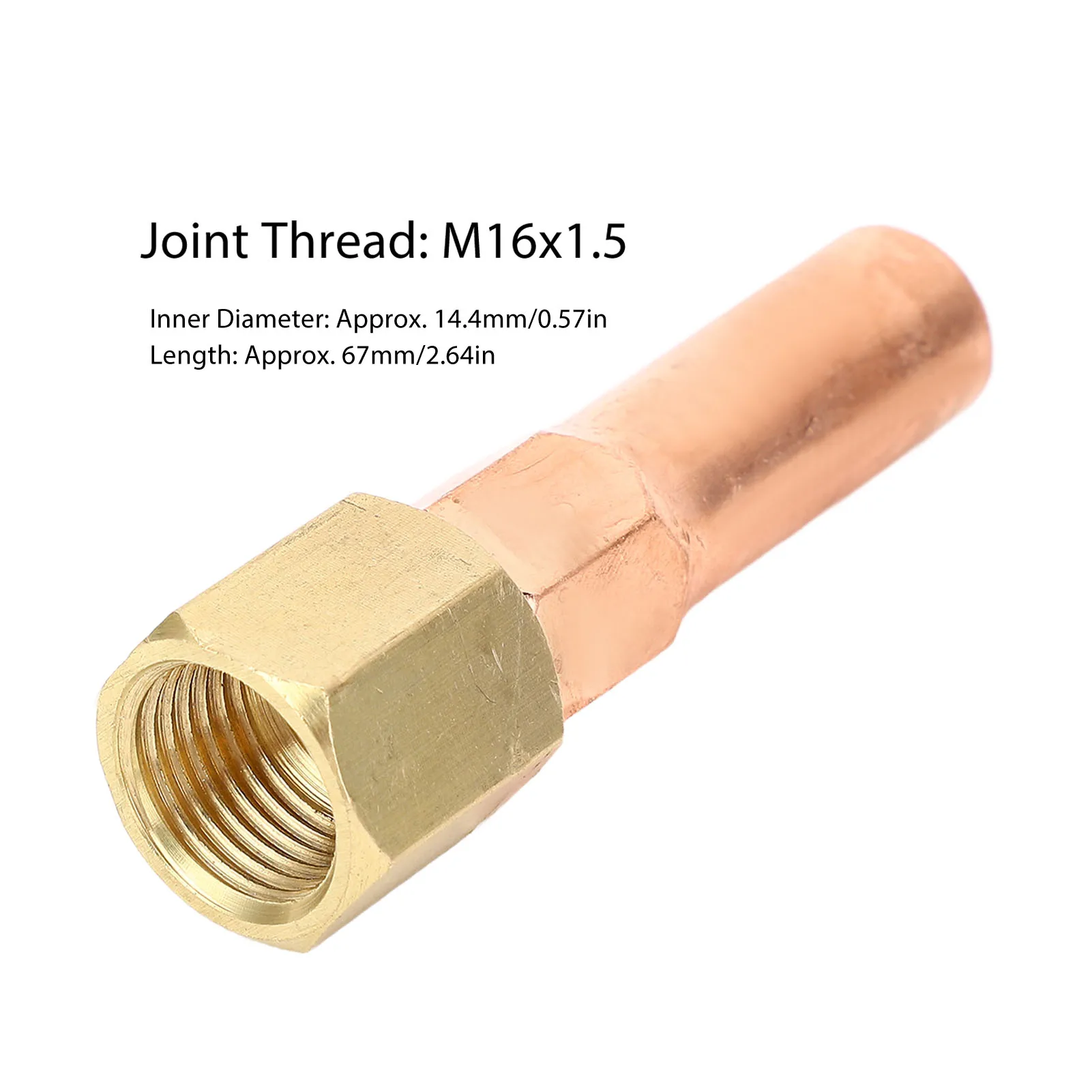 Verwarming Fakkel Mondstuk M 16X1.5Mm Gecentraliseerde Efficiënte Verwarming Koperen Mondstuk Voor Baklassen