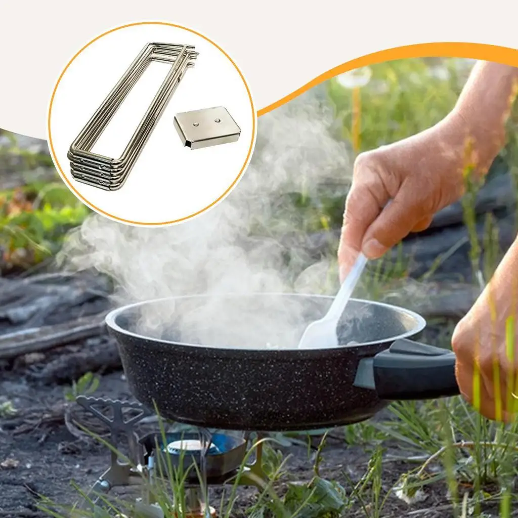 حامل تبريد قابل للطي، حامل صندوق تخزين عالمي مدمج متعدد الوظائف للتخييم والنزهات المنزلية