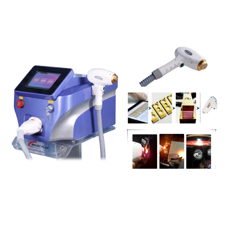 Professional 808nm Diode Laser Hair Removal Machine fast painless air cooling permanent lazer hair removal 3 wavelength 755nm