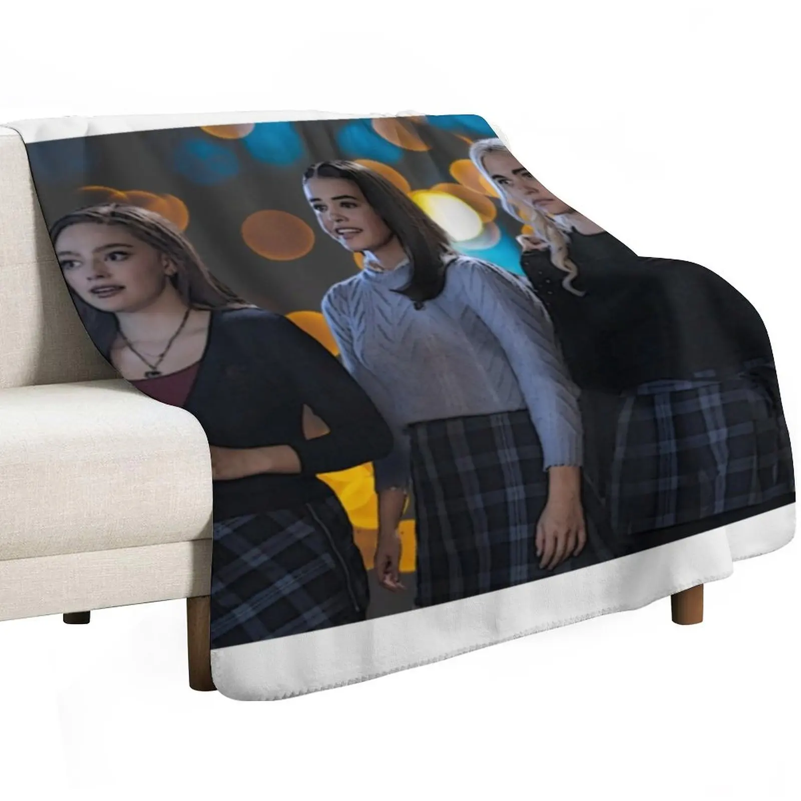 Hope, Josie and Lizzie Throw Blanket Cute Plaid Heavy Bed for sofa Moving for babies Blankets