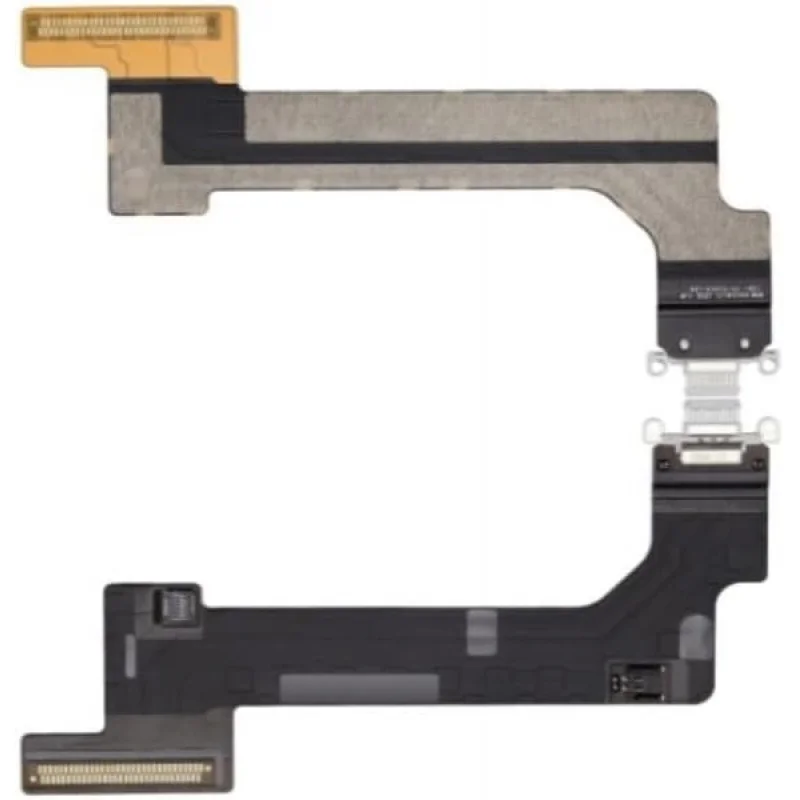 

Разъем для зарядного порта, замена гибкого кабеля для iPad 10 2022 4G LTE Cellular A2757 10,9 дюйма (серебристый)