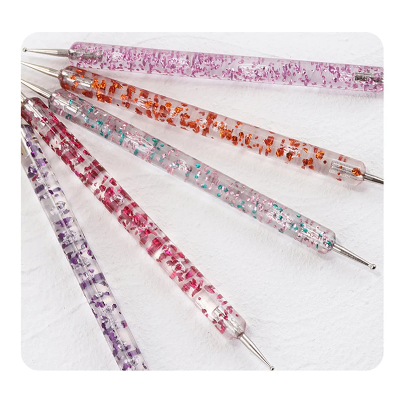 

1set DIY Design UV Gel Nail Art Brush Nail Art Dotting Pen Drawing Painting Set