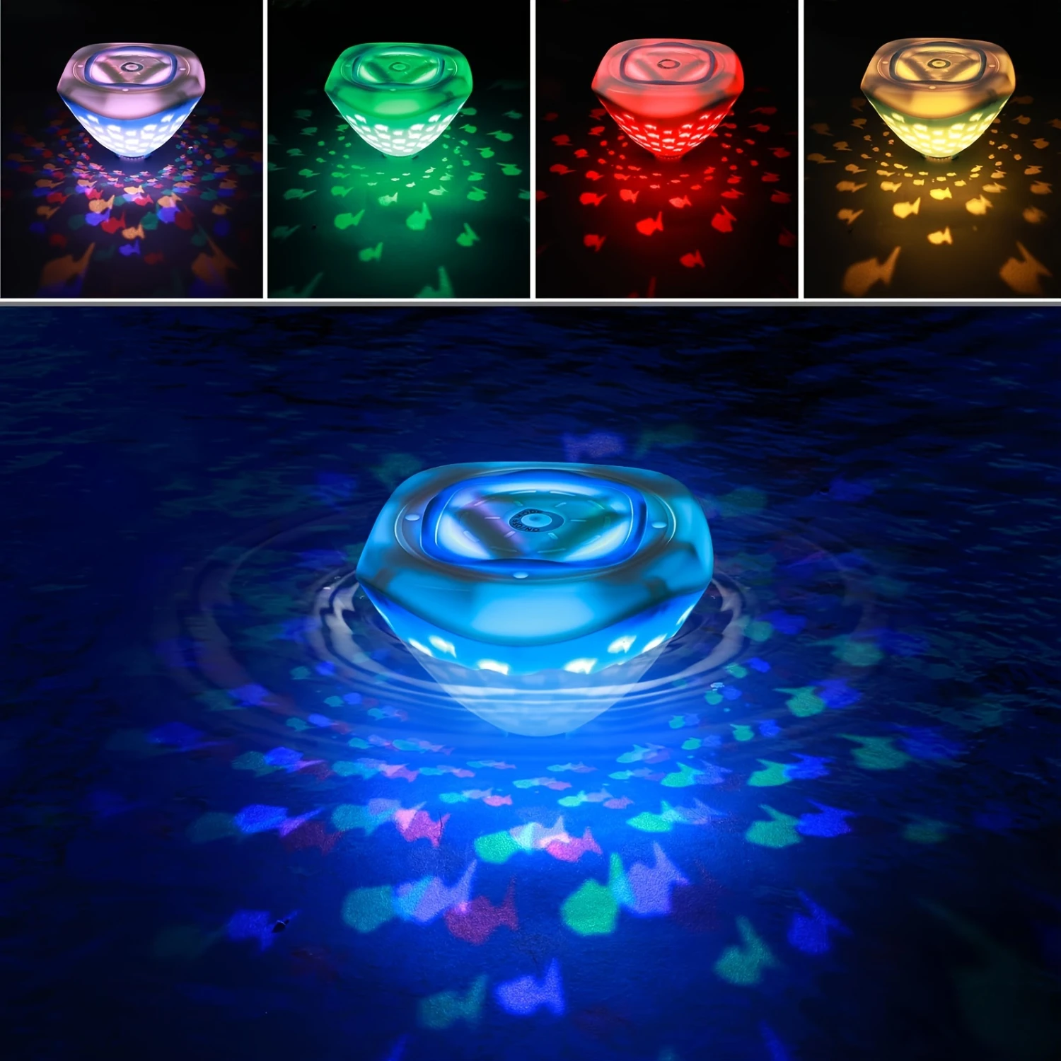 RGB Light with Six Party Modes - Brighten up your event with this versatile light