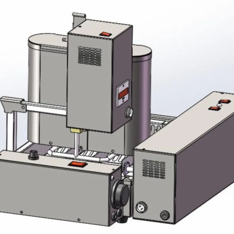 Commercial donut machine, frying mini machine, snack equipment cart automatic heating counting