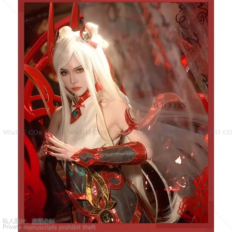 

CyGame LOL The Blade Dancer Irelia Косплей Костюм Irelia Женское Платье Для Косплея Новогодний Боевой Костюм Хэллоуин Ролевая Игра Парик