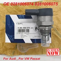 Número de pieza 0281006074 0281006075   Válvula de control de presión Common Rail DRV 057130764 AB 057130764 AA Para Audii A3 V-W Passat