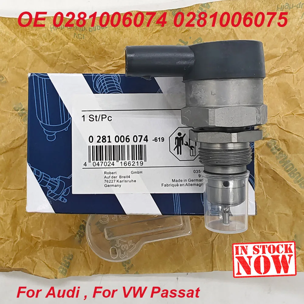 Part Number 0281006074 0281006075 DRV Common Rail Pressure Control Valve 057130764AB 057130764AA For Audii A3 V-W Passat